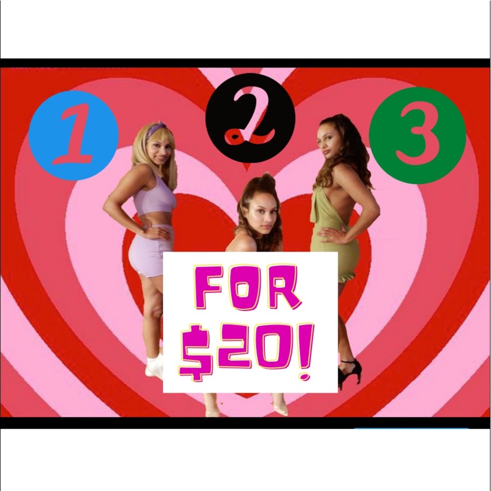3/$20 sale!